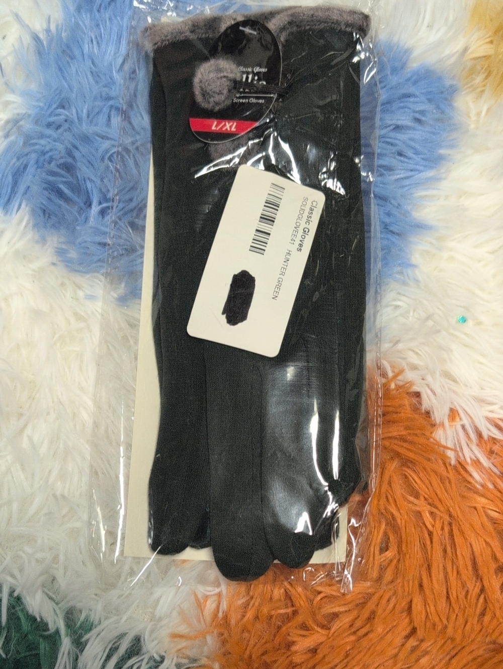 Classic Hunter Green Winter Gloves - L/XL